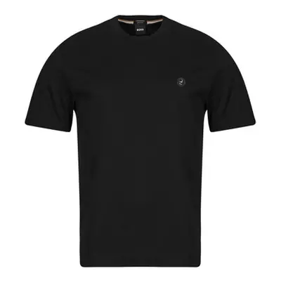 BOSS C-Taut 01 men's T shirt in Black