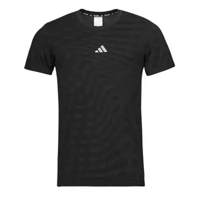 Adidas Gym+ Training Seamless T-Shirt men's T shirt in Black