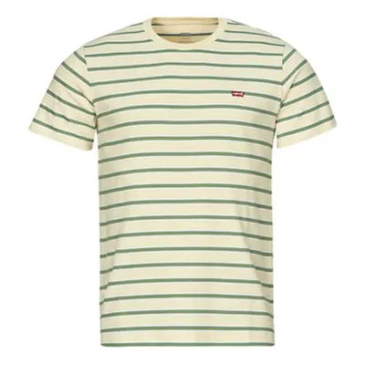 Levis SS ORIGINAL HM TEE men's T shirt in Beige