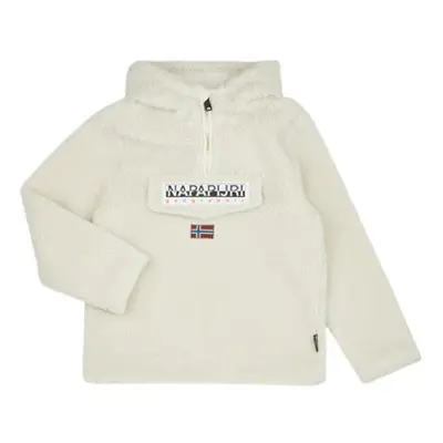 Napapijri K T-BURGEE HZH boys's Children's sweatshirt in Beige