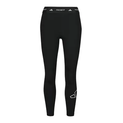 Adidas TECHFIT Graphic 7/8 Leggings women's Tights in Black