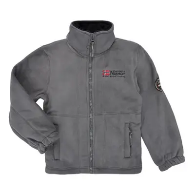 Geographical Norway TORLEON boys's Children's fleece jacket in Grey