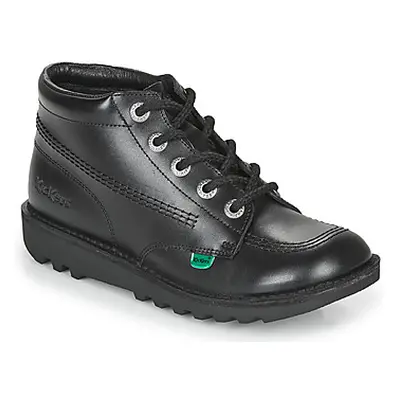 Kickers KICK HI ZIP boys's Children's Mid Boots in Black