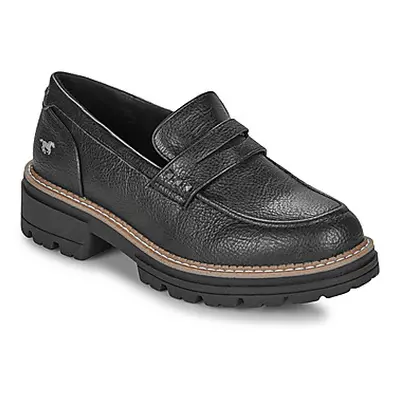 Mustang 1437403 women's Loafers / Casual Shoes in Black