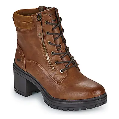 Mustang 1409506 women's Low Ankle Boots in Brown