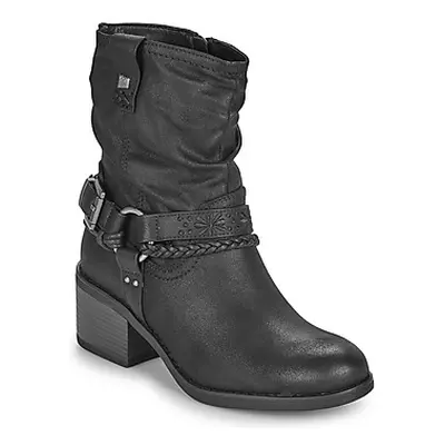 MTNG 59348 women's Low Ankle Boots in Black