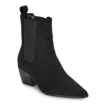 Moony Mood DANILYN women's Low Ankle Boots in Black