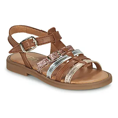 GBB BANGKOK girls's Children's Sandals in Brown