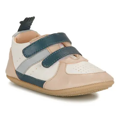 Easy Peasy MY PRE BASKET VELCRO boys's Children's Shoes (Trainers) in Blue