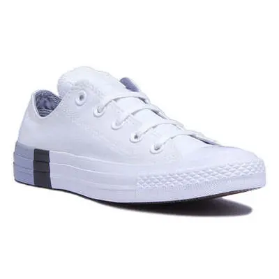 Converse 159522C CT All Star Tri Block Low Trainer women's Trainers in White