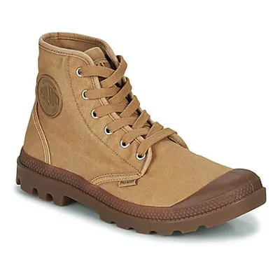 Palladium PAMPA HI women's Shoes (High-top Trainers) in Brown