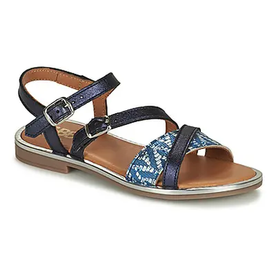 GBB SERAFINE girls's Children's Sandals in Blue