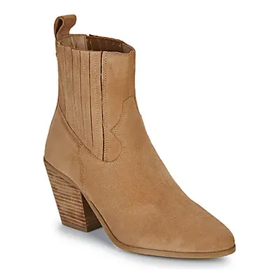 Ravel EBERT women's Low Ankle Boots in Beige