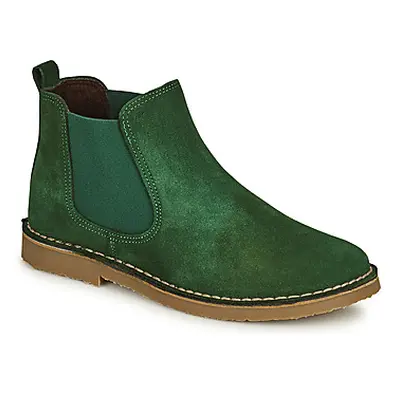 Citrouille et Compagnie HOVETTE girls's Children's Mid Boots in Green