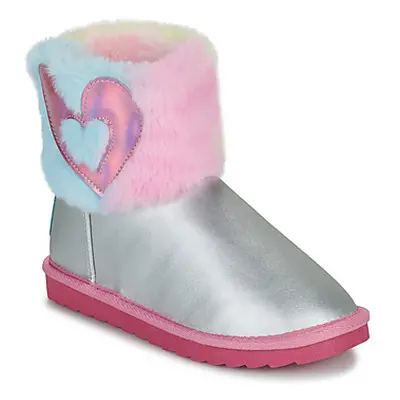 Agatha Ruiz de la Prada CLOUD girls's Children's Mid Boots in Silver