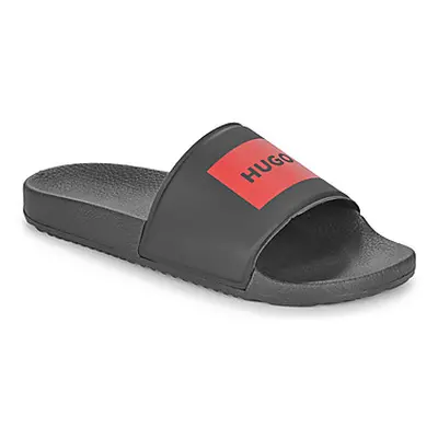 HUGO Timein_slid_ph men's Sliders in Black