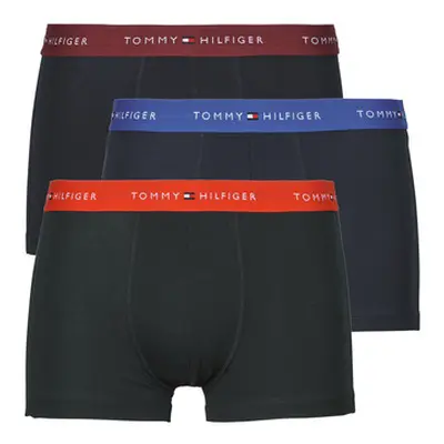 Tommy Hilfiger 3P WB TRUNK X3 men's Boxer shorts in Black