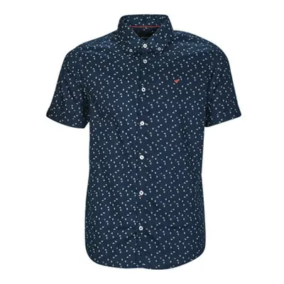 Kaporal METZ ESSENTIEL men's Short sleeved Shirt in Marine