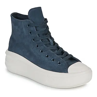 Converse CHUCK TAYLOR ALL STAR MOVE PLATFORM COLORFUL SUEDE women's Shoes (High-top Trainers) in