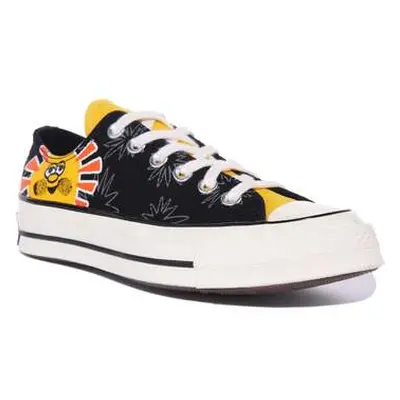 Converse 172825C Chuck 70 Ox Sunny Floral men's Trainers in Black