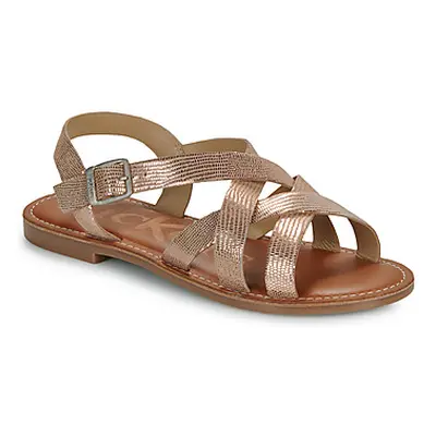 Kickers KICK DIANA women's Sandals in Gold