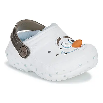 Crocs Frozen Olaf Classic Clog T boys's Children's Clogs (Shoes) in White