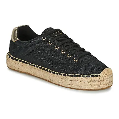 Replay WINN women's Espadrilles / Casual Shoes in Black