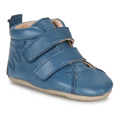 Easy Peasy MY PRE-KINY VELCRO boys's Children's Shoes (High-top Trainers) in Blue