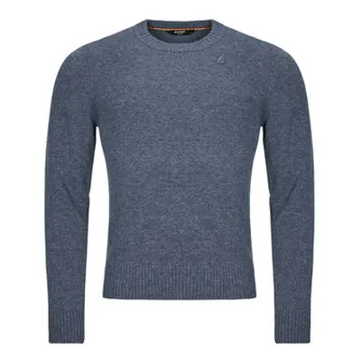 K-Way SEBASTIEN LAMBSWOOL men's Sweater in Blue