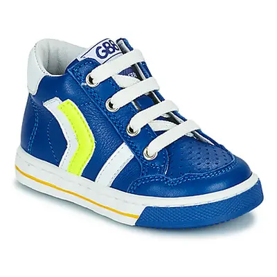 GBB NONNO boys's Children's Shoes (High-top Trainers) in Blue