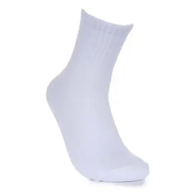 Justinreess England 2 Pairs Crew Socks men's Stockings in White