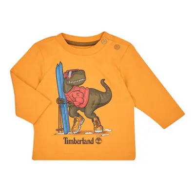 Timberland TEE-SHIRT MANCHES LONGUES T60253 boys's in Yellow