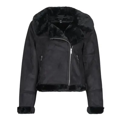 Vero Moda VMPEGGY women's Leather jacket in Black