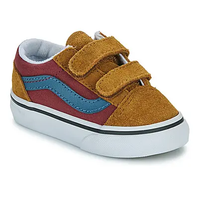 Vans Old Skool V girls's Children's Shoes (Trainers) in Multicolour