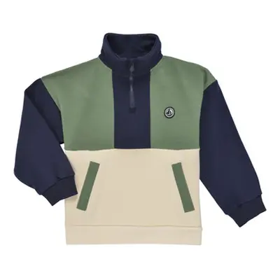 Petit Bateau TREVOR boys's Children's sweatshirt in Marine