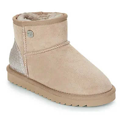 Kangaroos K-UK Holy girls's Children's Mid Boots in Beige