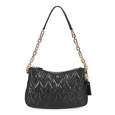 Guess ADELARD TOP ZIP SHLOUDER women's Shoulder Bag in Black