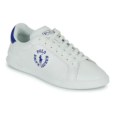 Polo Ralph Lauren HRT CRT CL-SNEAKERS-LOW TOP LACE women's Shoes (Trainers) in White