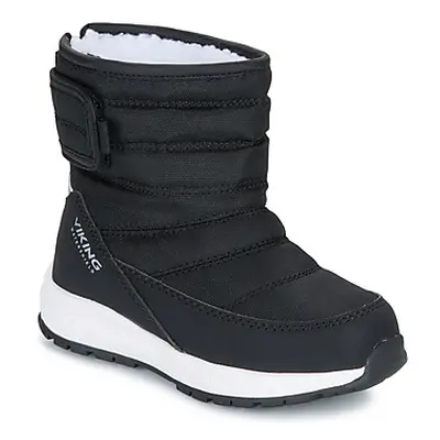 VIKING FOOTWEAR EQUIP Pull-on Warm Waterproof 1V boys's Children's Snow boots in Black