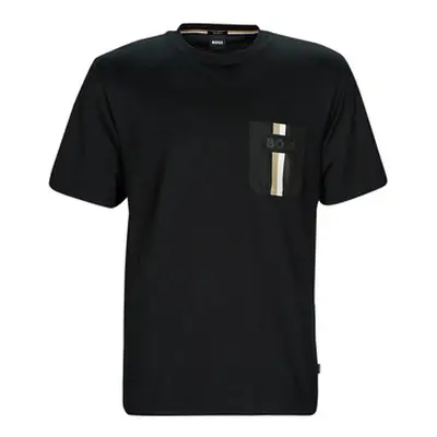 BOSS TESSIN 07 men's T shirt in Black