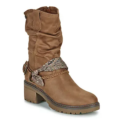 MTNG 59353 women's Low Ankle Boots in Brown