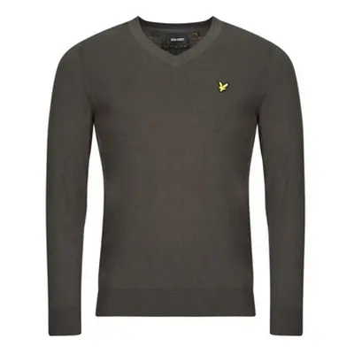 Lyle & Scott KN2111V men's Sweater in Grey