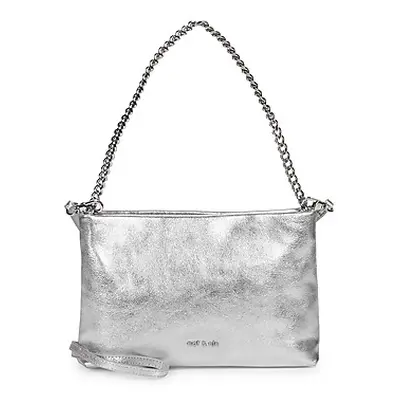 Nat et Nin MOLLY women's Shoulder Bag in Silver