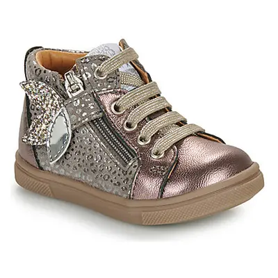 GBB VALA girls's Children's Shoes (High-top Trainers) in Grey