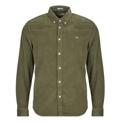 Pepe jeans MILLER men's Long sleeved Shirt in Kaki