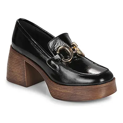 Sweet Lemon NAELLE women's Loafers / Casual Shoes in Black