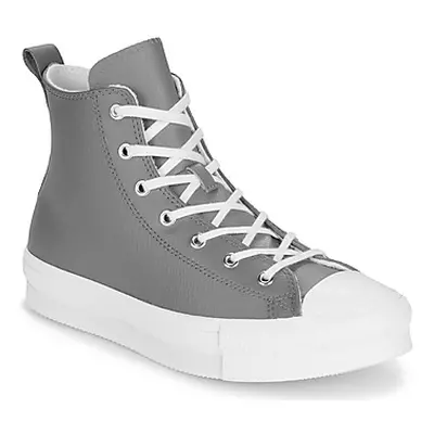 Converse CHUCK TAYLOR ALL STAR EVA LIFT LEATHER girls's Children's Shoes (High-top Trainers) in 