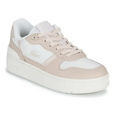 Lacoste T-CLIP women's Shoes (Trainers) in Beige