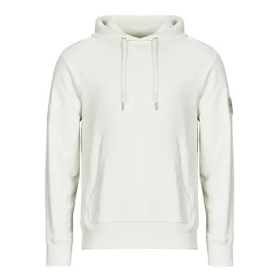 Calvin Klein Jeans BADGE HOODIE men's Sweatshirt in White