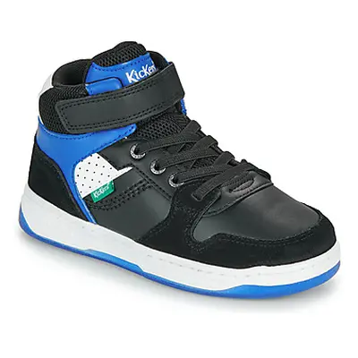 Kickers KICKADO boys's Children's Shoes (High-top Trainers) in Black